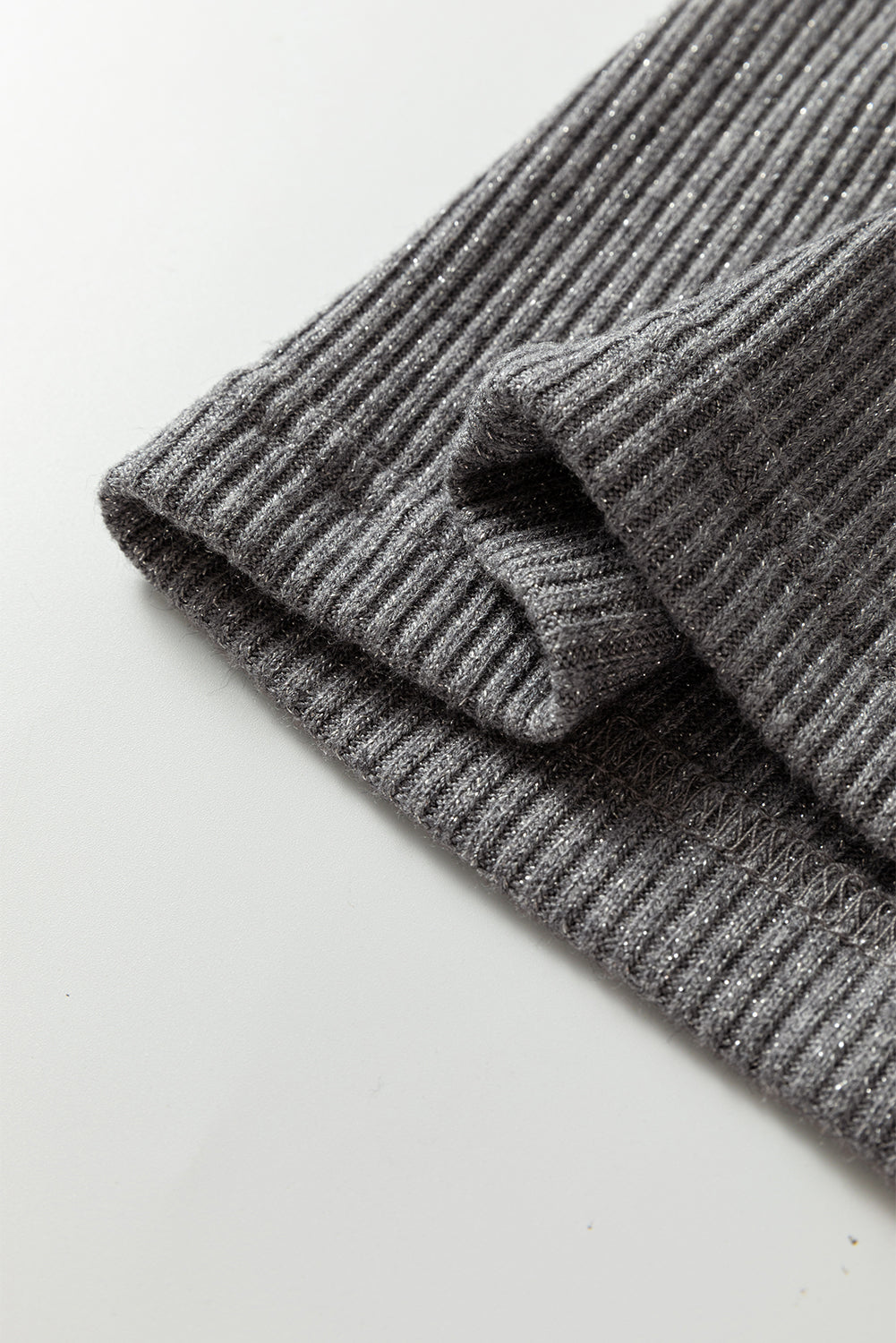 Premium Sleet Ribbed Knit Button Down Slim Cardigan