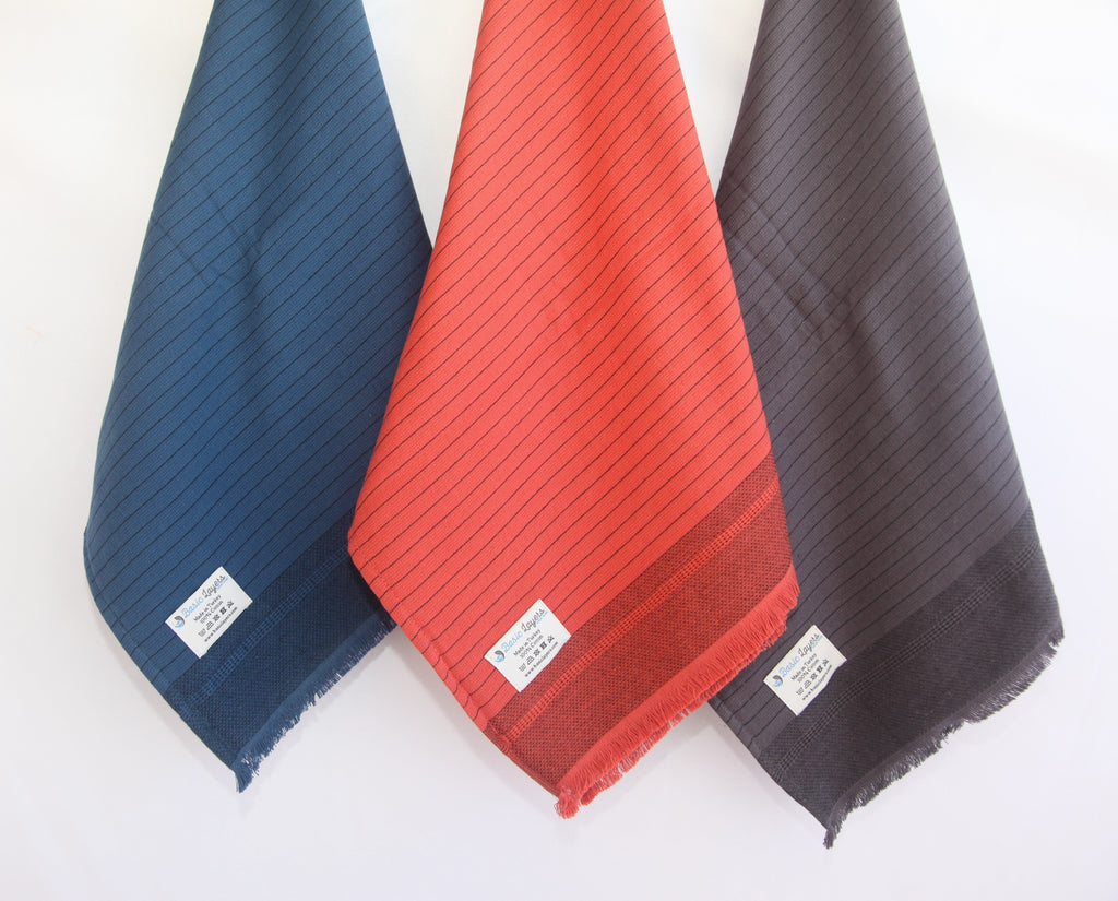 Basiclayersca Del Mar Navy Terry Turkish Towel Set Premium