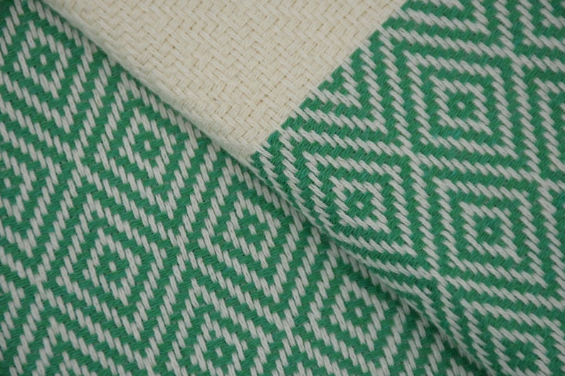 Basiclayersca Green Venice Turkish Towel 100 Percent Cotton