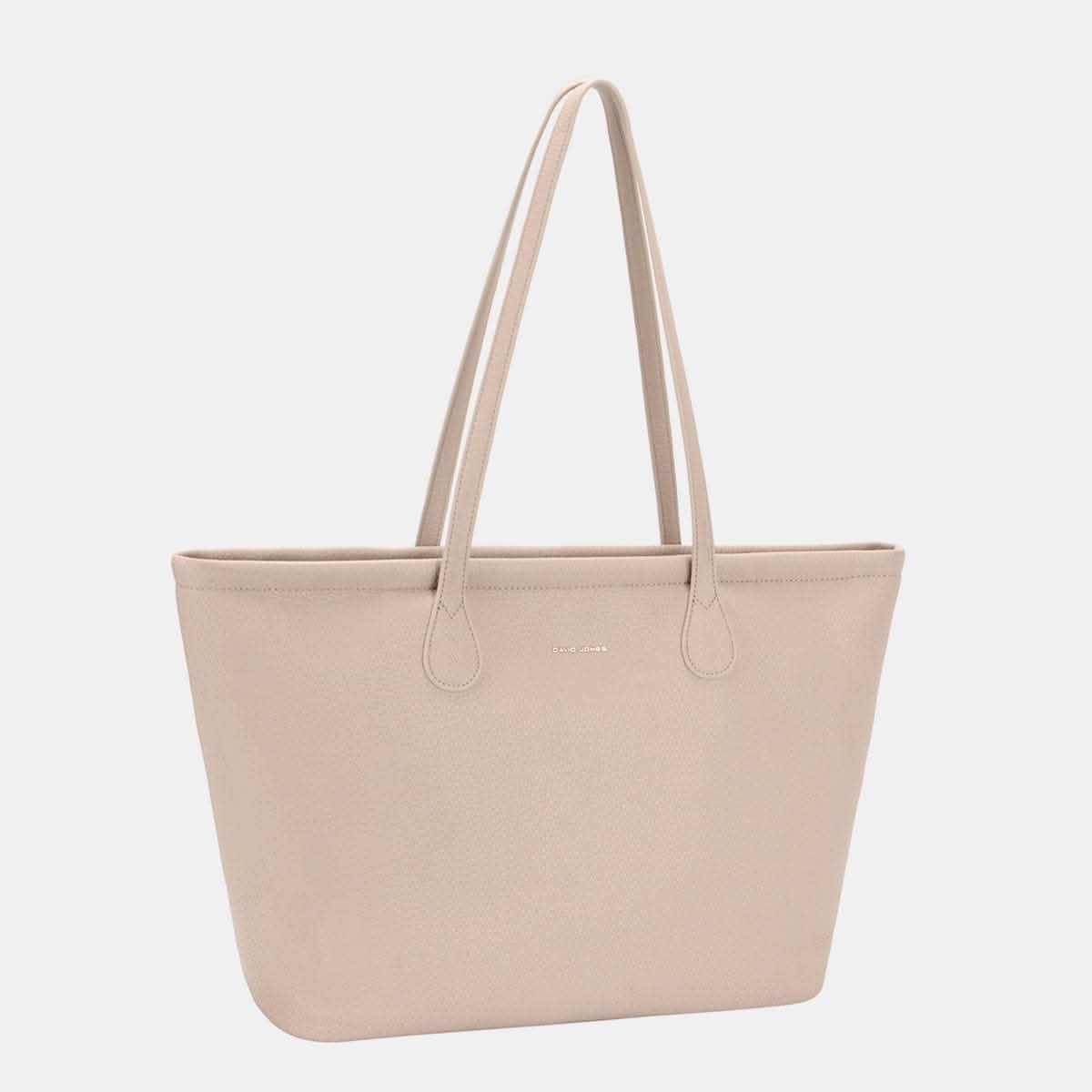 David Jones leather tote bag - stylish & spacious