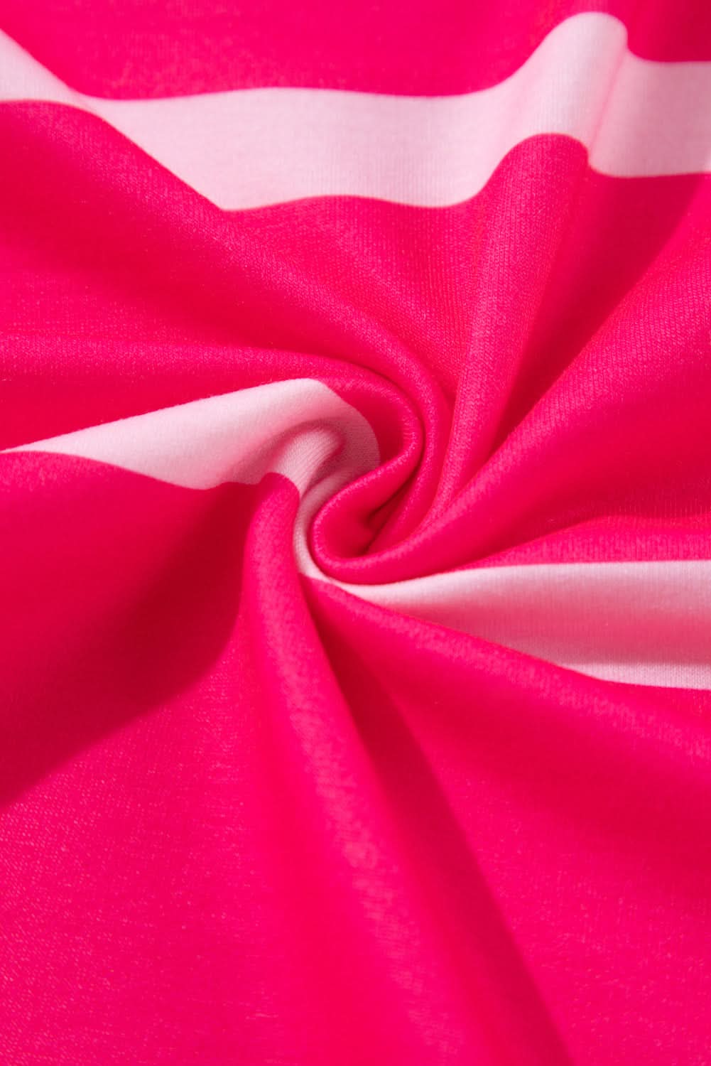 Plus size rose stripe tee