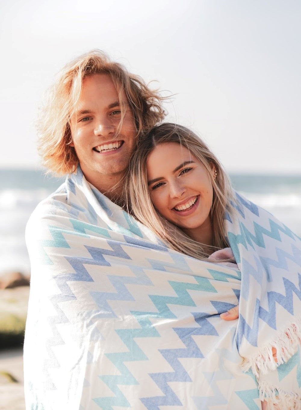 Basiclayersca Basiclayersca Basiclayersca Zig Zag Turkish Towel 100 Percent Natural Cotton Quick Drying Lightweight Versatile Beach Bath Blanket - Premium Quality General | Fast Shipping & Returns - Premium Quality General > Premium Collection | Fast S...