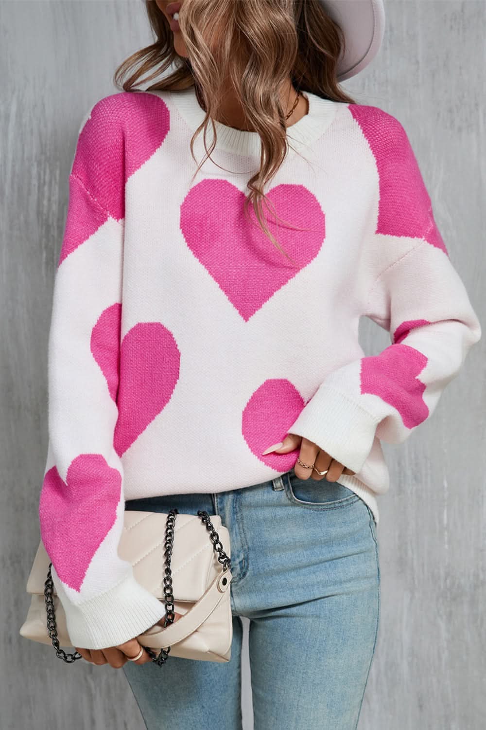 Oversized angel wings sweater