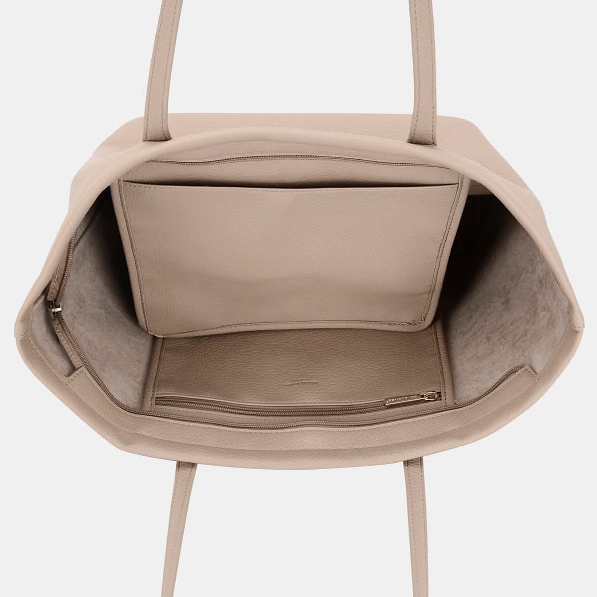 David Jones leather tote bag - stylish & spacious