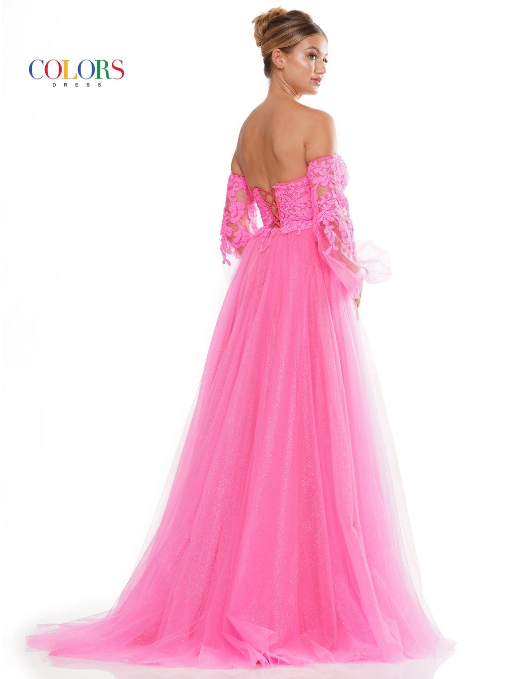 Colors 3237 Prom Long Formal A Line Prom Dress
