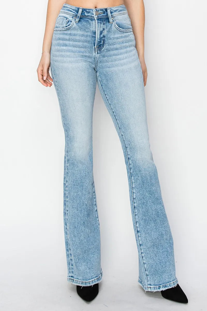 RISEN High Rise Bootcut Jeans