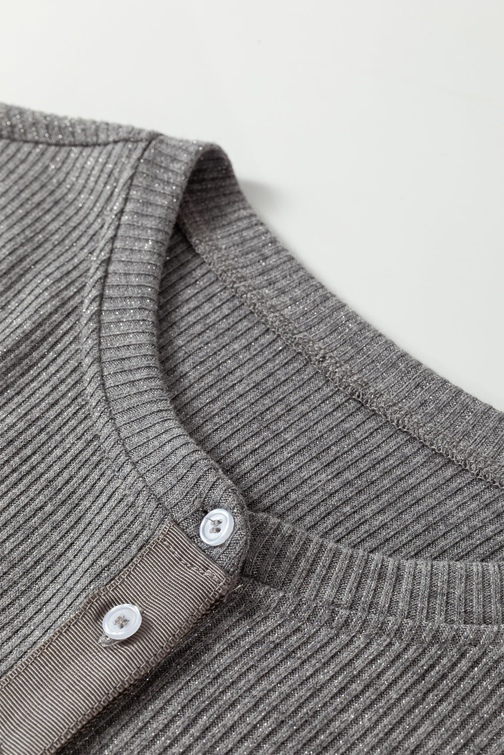 Premium Sleet Ribbed Knit Button Down Slim Cardigan