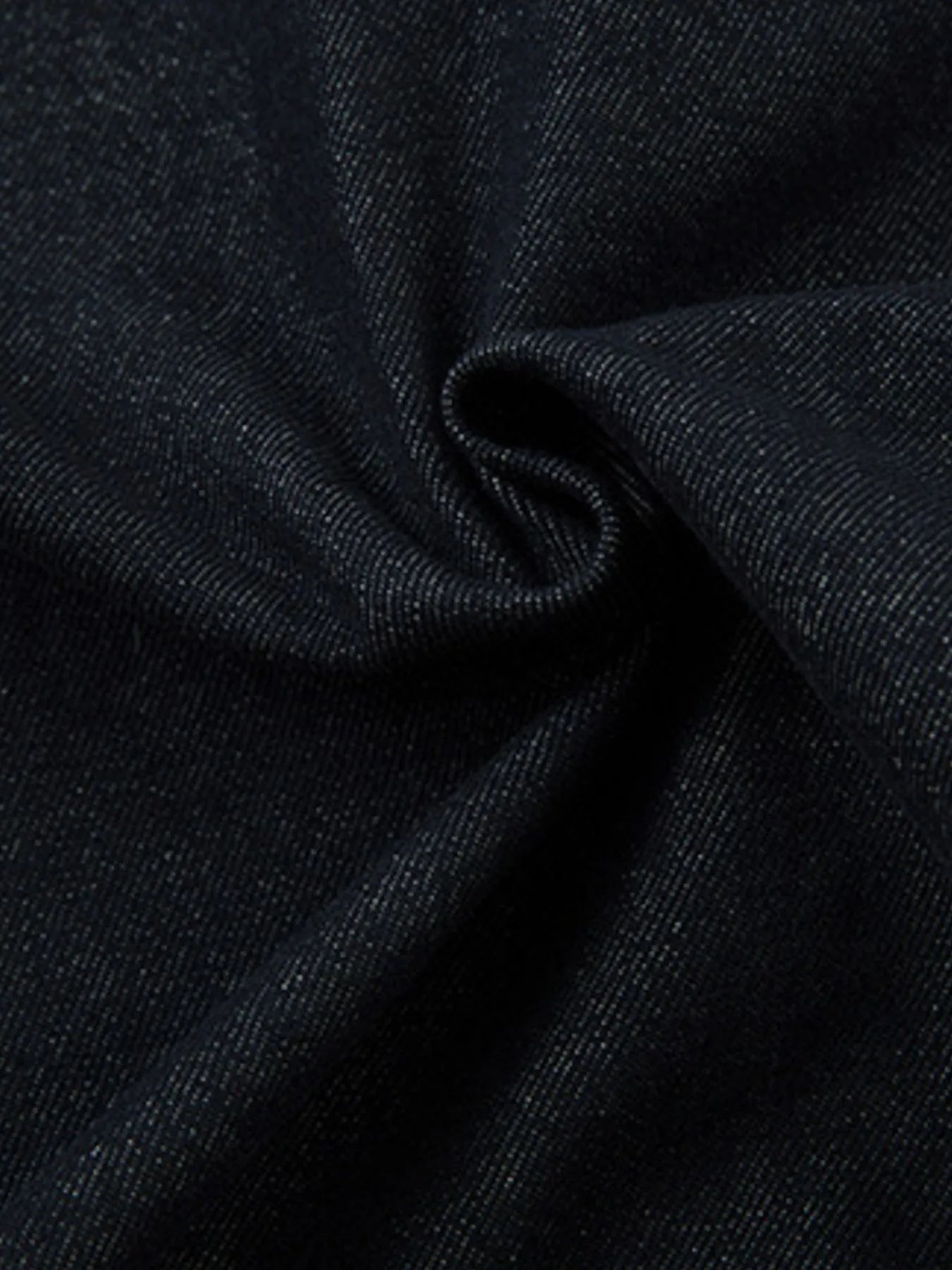 Men's Contrast Stitching Button Up Denim Jacket