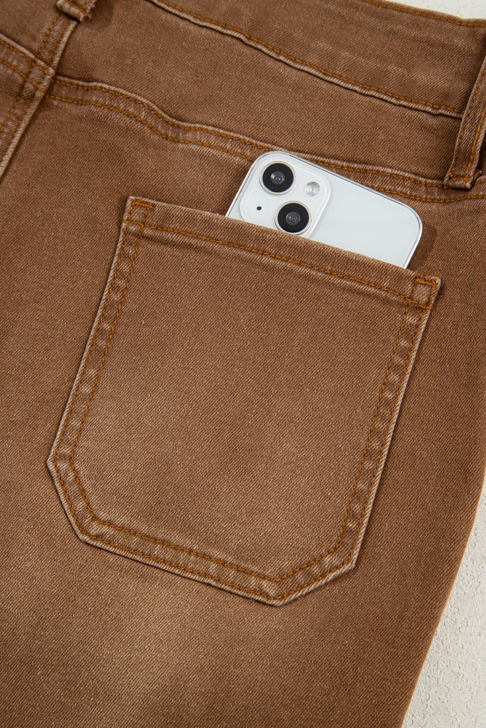 Breen Cropped High Rise Wide Leg Jeans Casual Everyday Wear