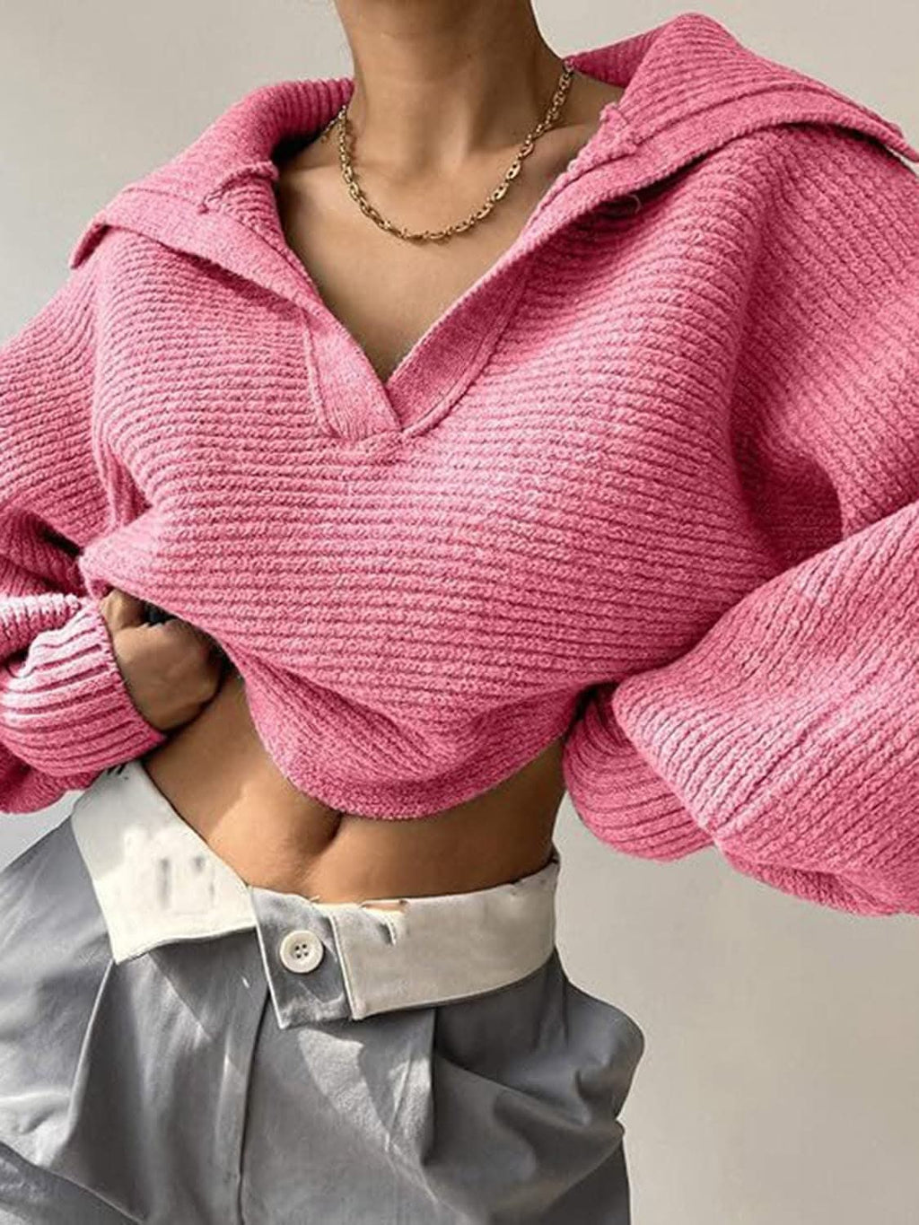 Johnny's cozy long sleeve sweater