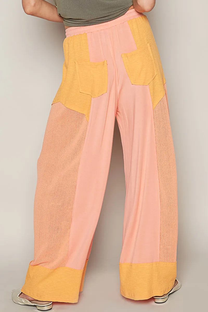 POL Drawstring Wide Leg Pants