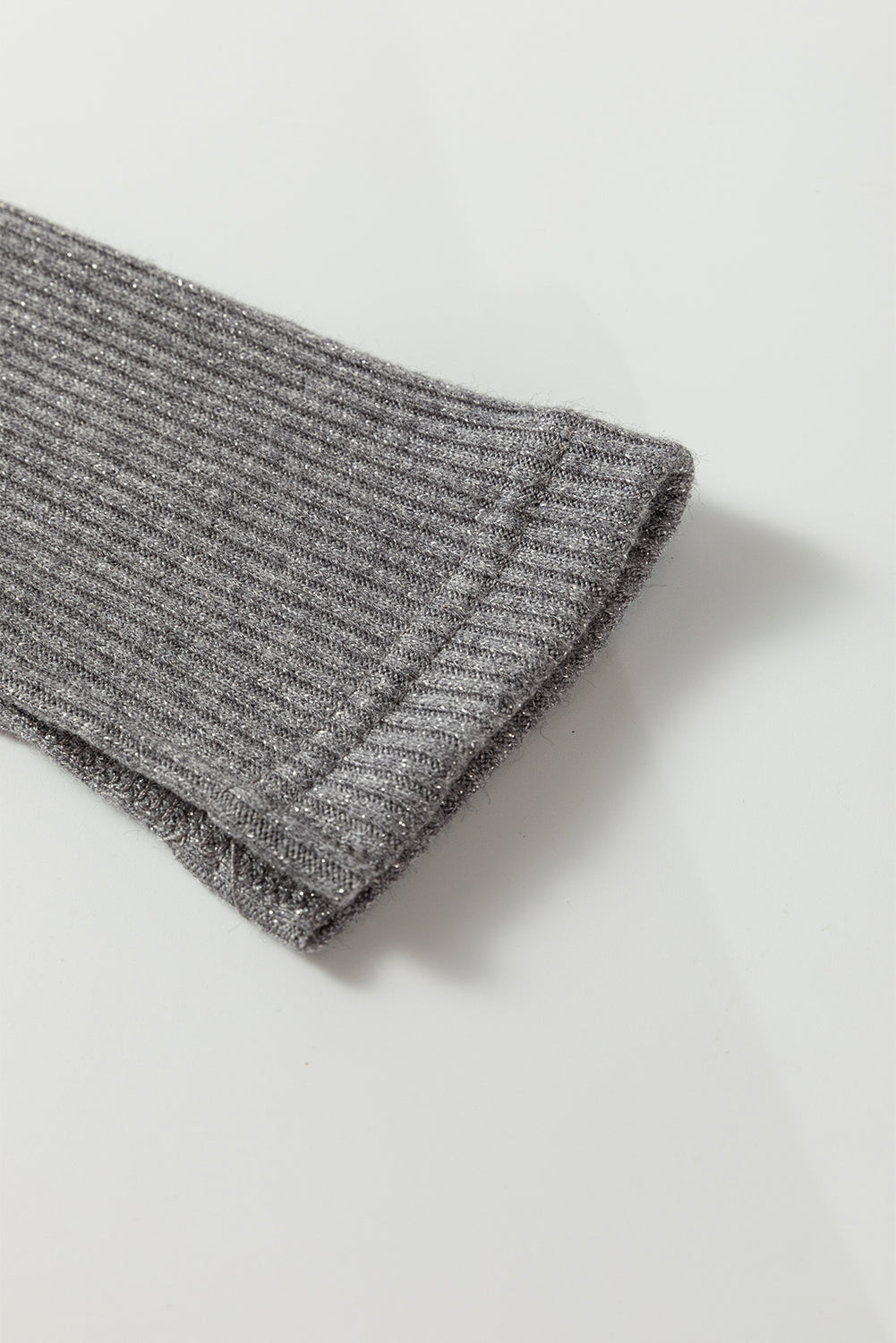 Premium Sleet Ribbed Knit Button Down Slim Cardigan