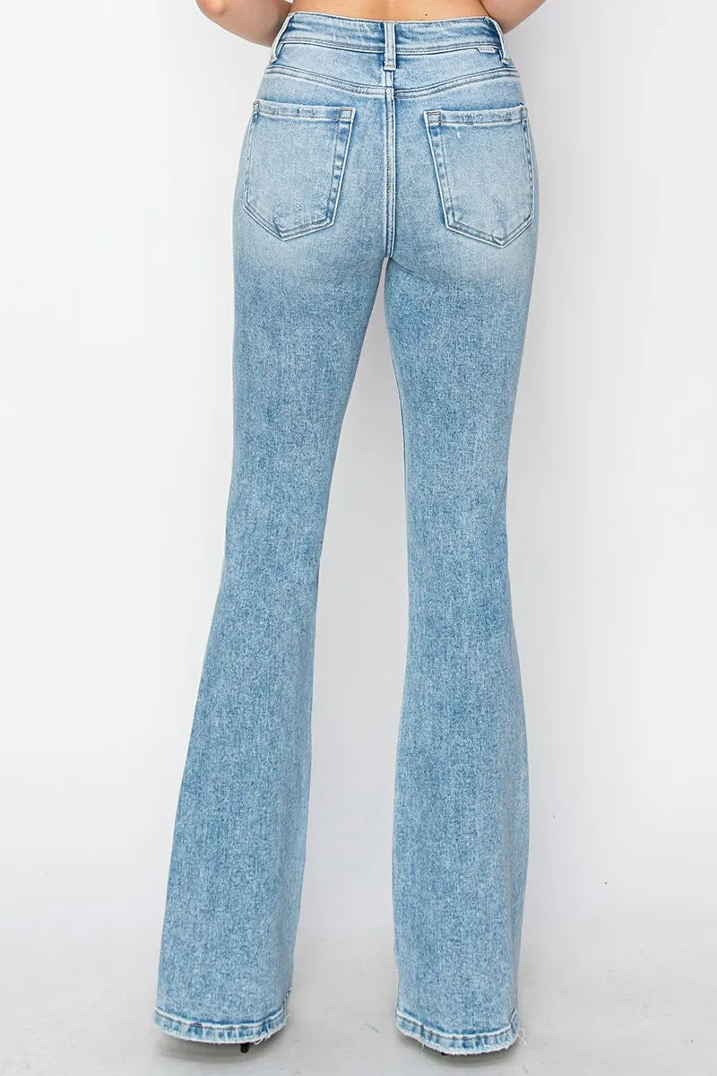 RISEN High Rise Bootcut Jeans