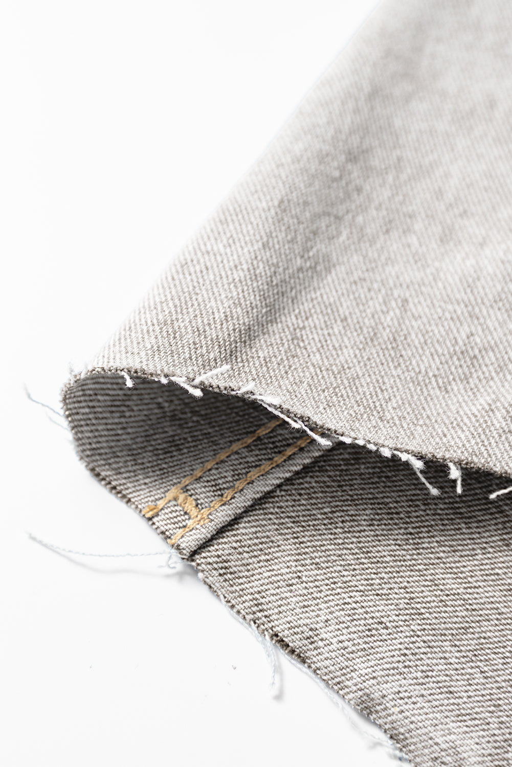 Dusk Blue Color Block Patchwork Flap Detail Distress Denim Jacket