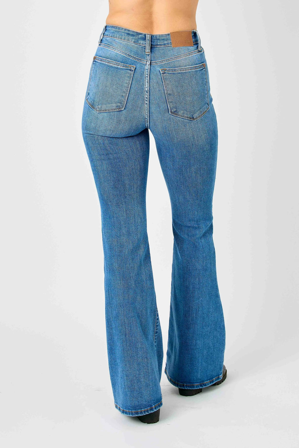 Judy Blue Plus Size High Waisted Classic Flare Jeans