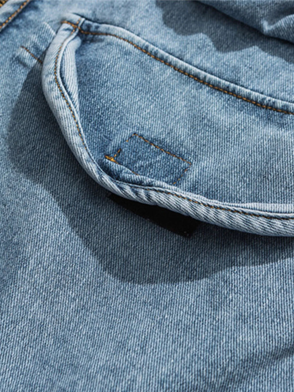 Multi-Pocket V-Neck Denim Vest