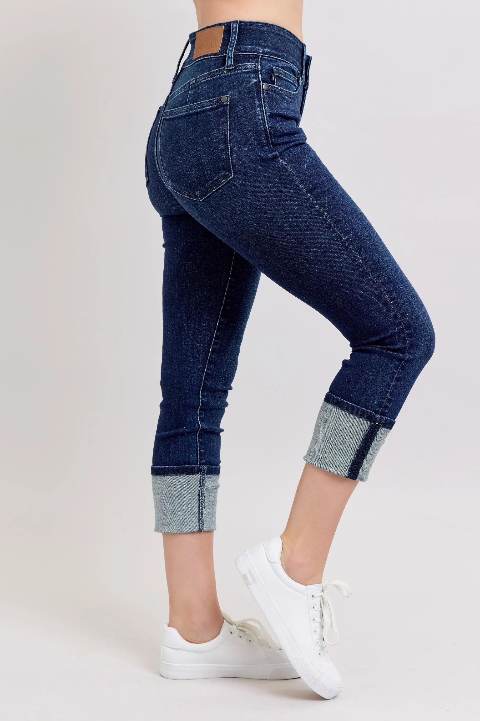 Judy Blue High Waist Double Waist Band Skinny Jeans