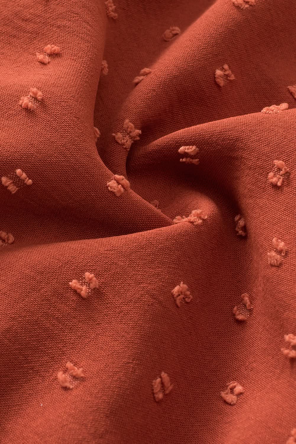 Gold Flame Plus Size Wrap Blouse