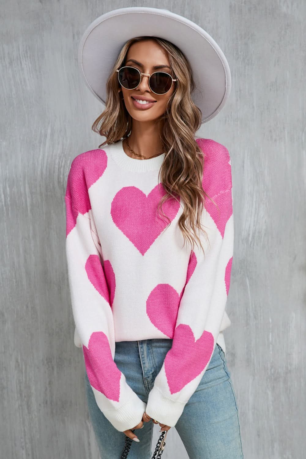 Oversized angel wings sweater