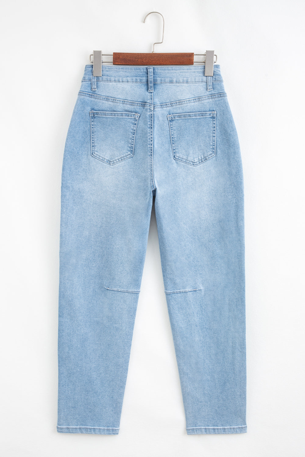 Dear-Lover Dropshipping Beau Blue High Rise Barrel Relaxed