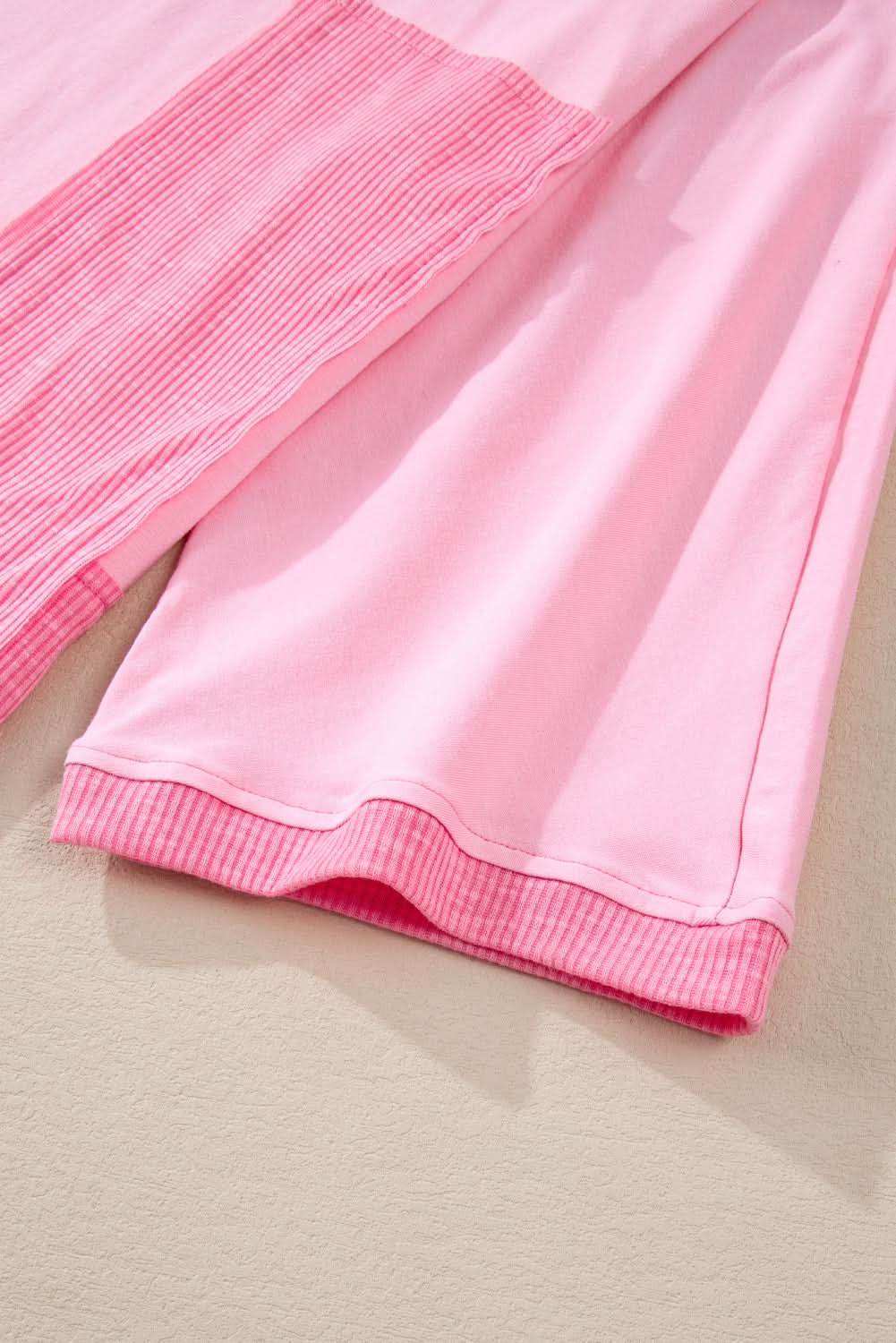 Bonbon plus size high-low tee