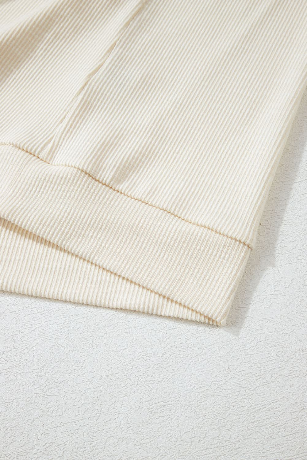 Plus-size apricot floral top