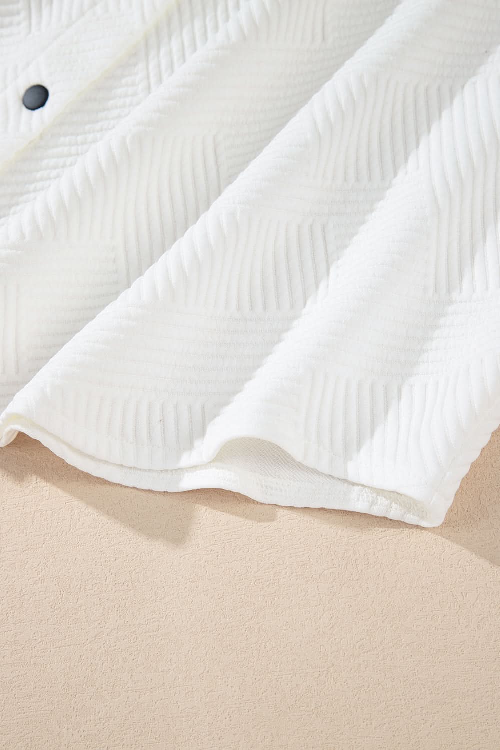 Love Salve: Plus Size Textured Jacket