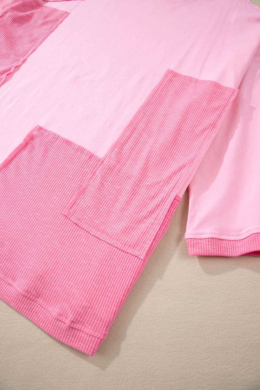 Bonbon plus size high-low tee