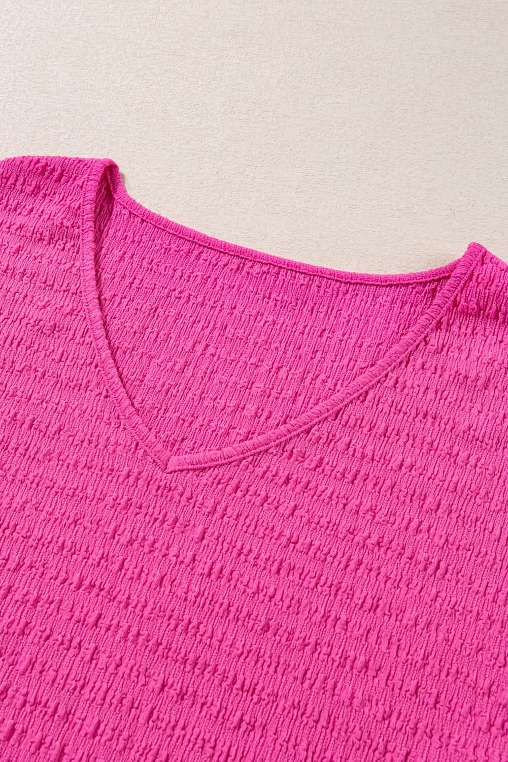Bright pink plus size tee