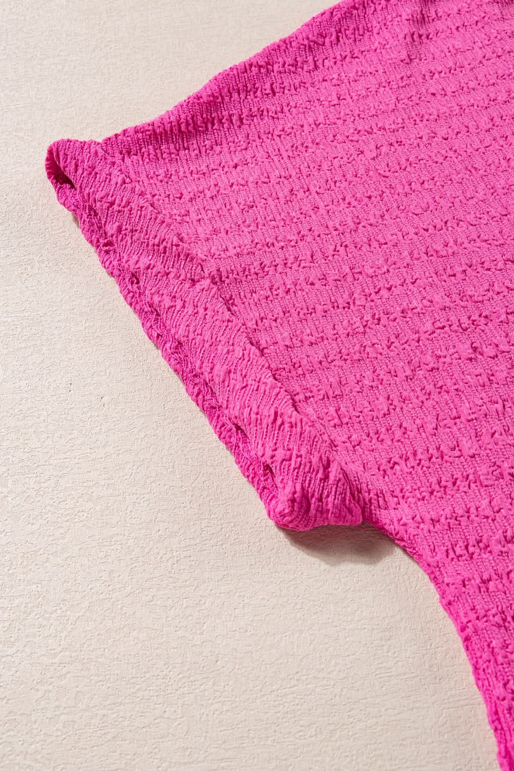 Bright pink plus size tee