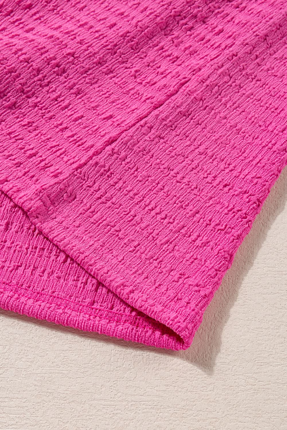 Bright pink plus size tee