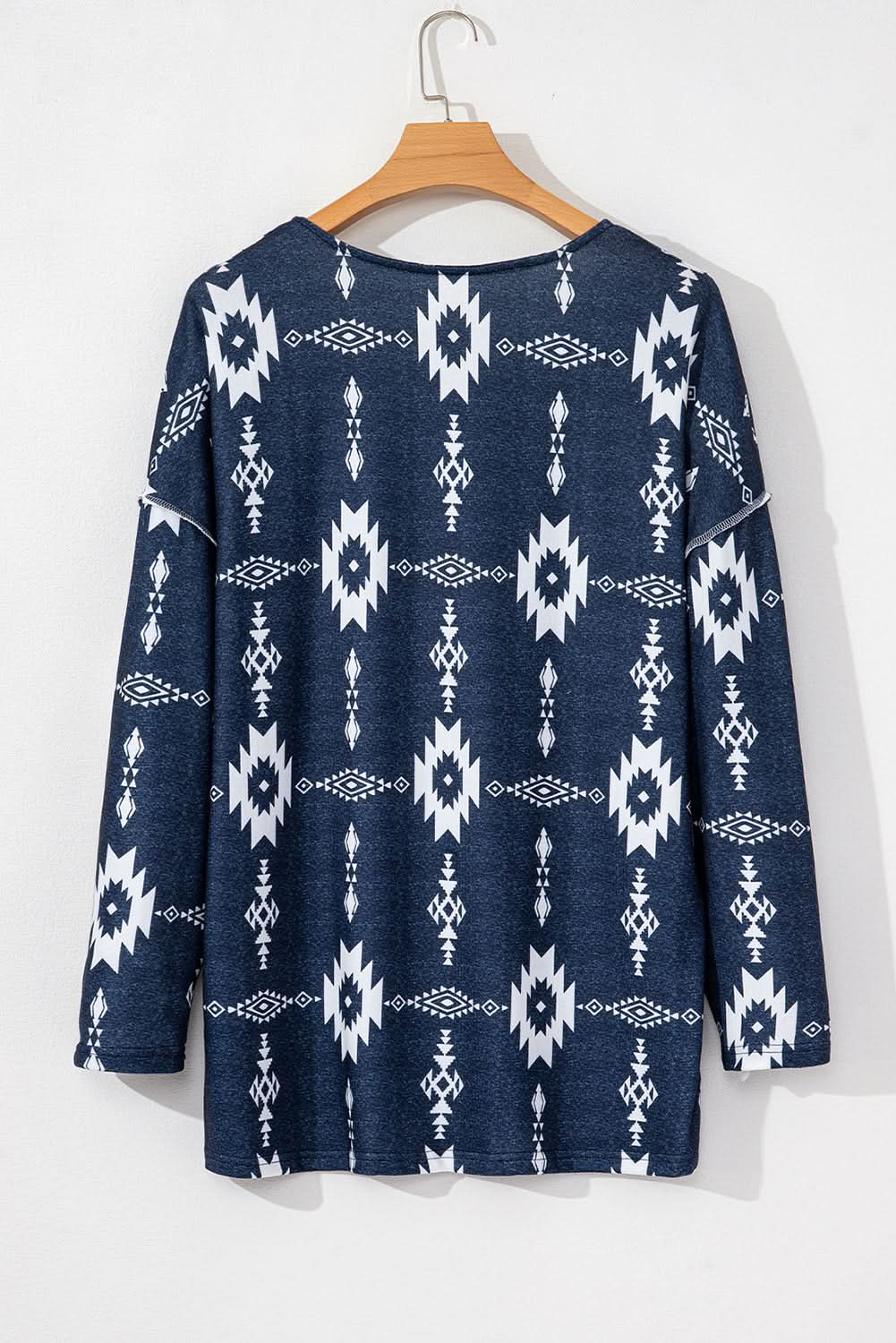 Chic gray plus size v-neck top