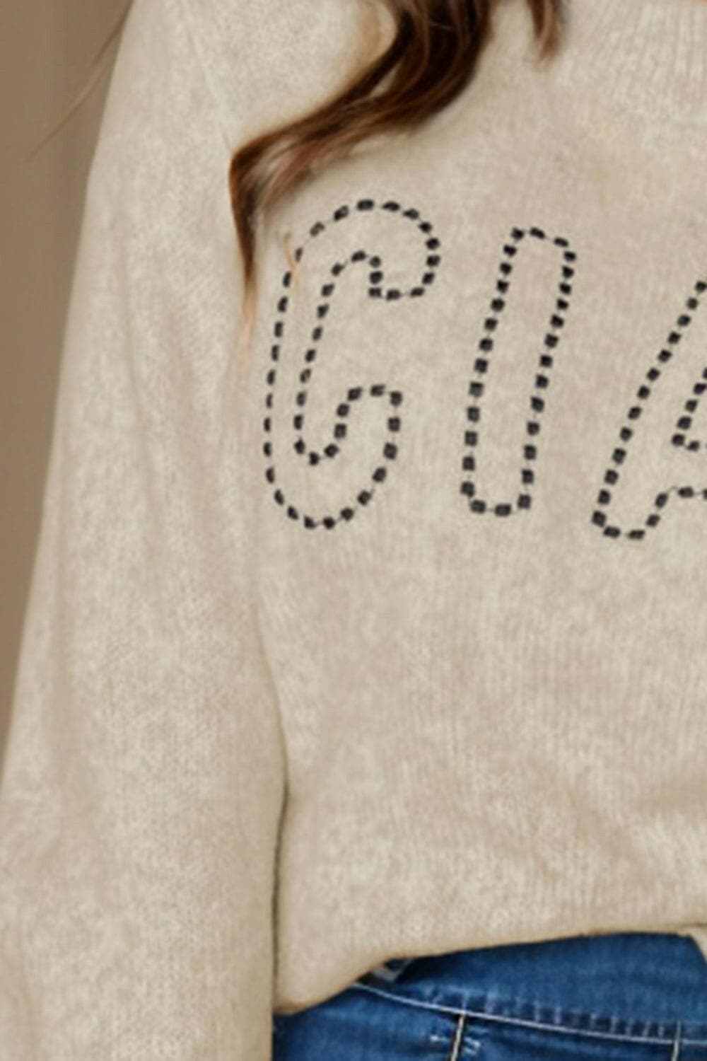 Ciao cozy round neck sweater