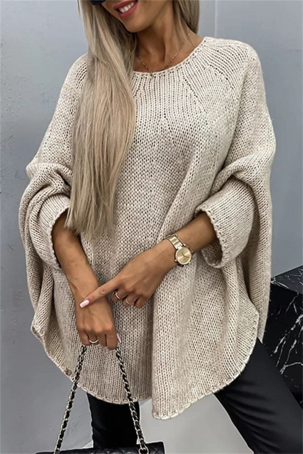 Cozy Batwing Sleeve Sweater