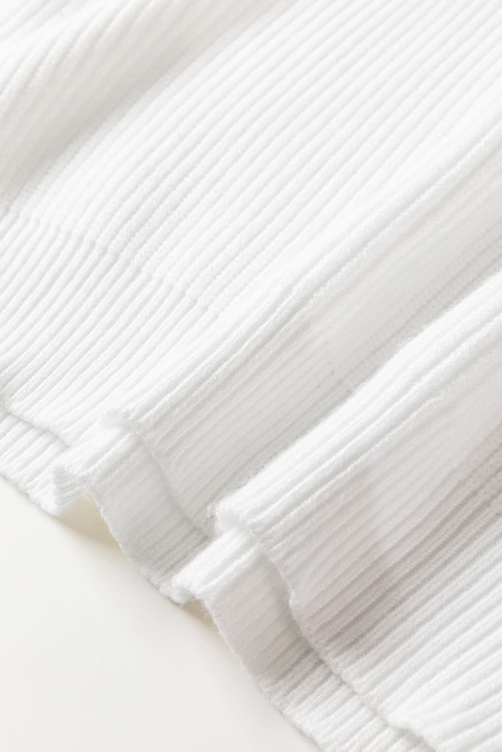 Cozy white pumpkin sweater