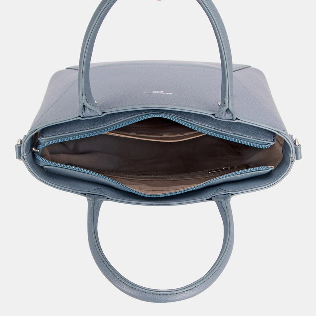 David Jones leather handbag - versatile and spacious