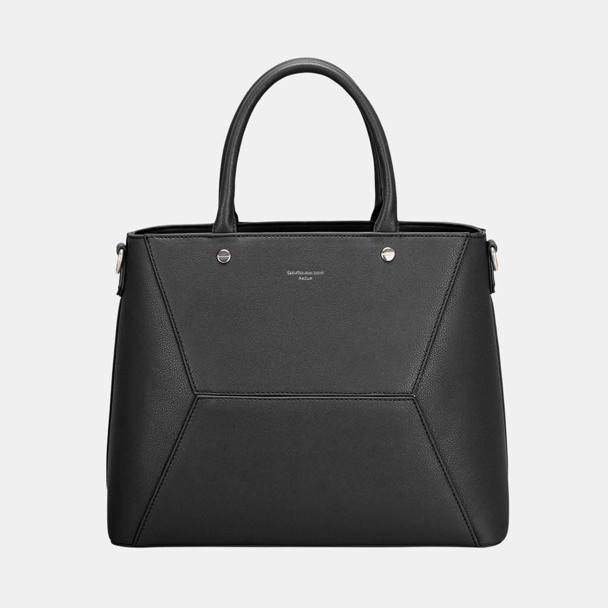 David Jones leather handbag - versatile and spacious