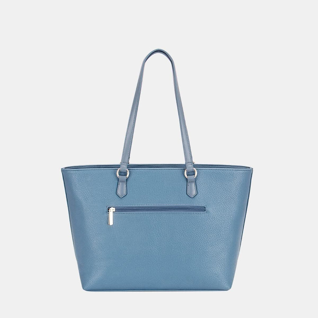 David Jones medium pu leather tote