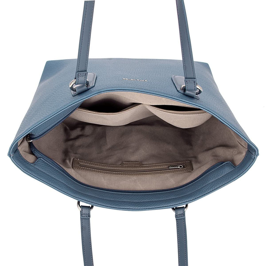 David Jones medium pu leather tote