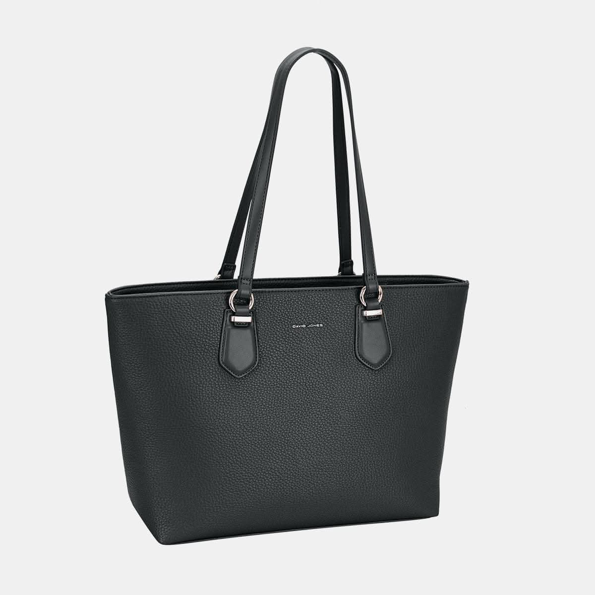 David Jones medium pu leather tote