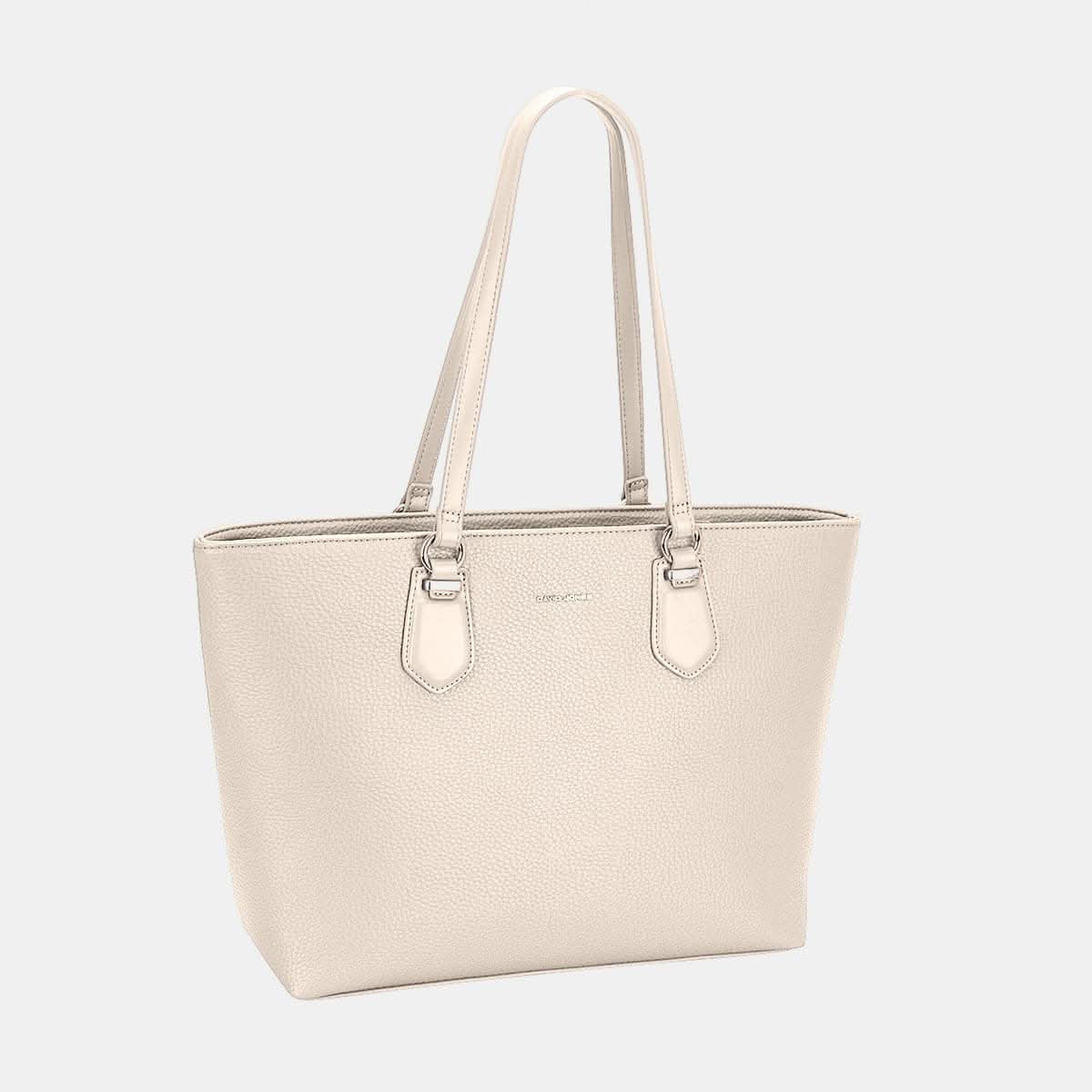 David Jones medium pu leather tote