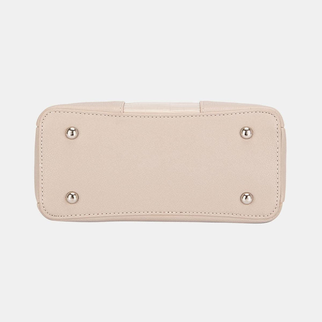 David Jones pu leather crossbody bag