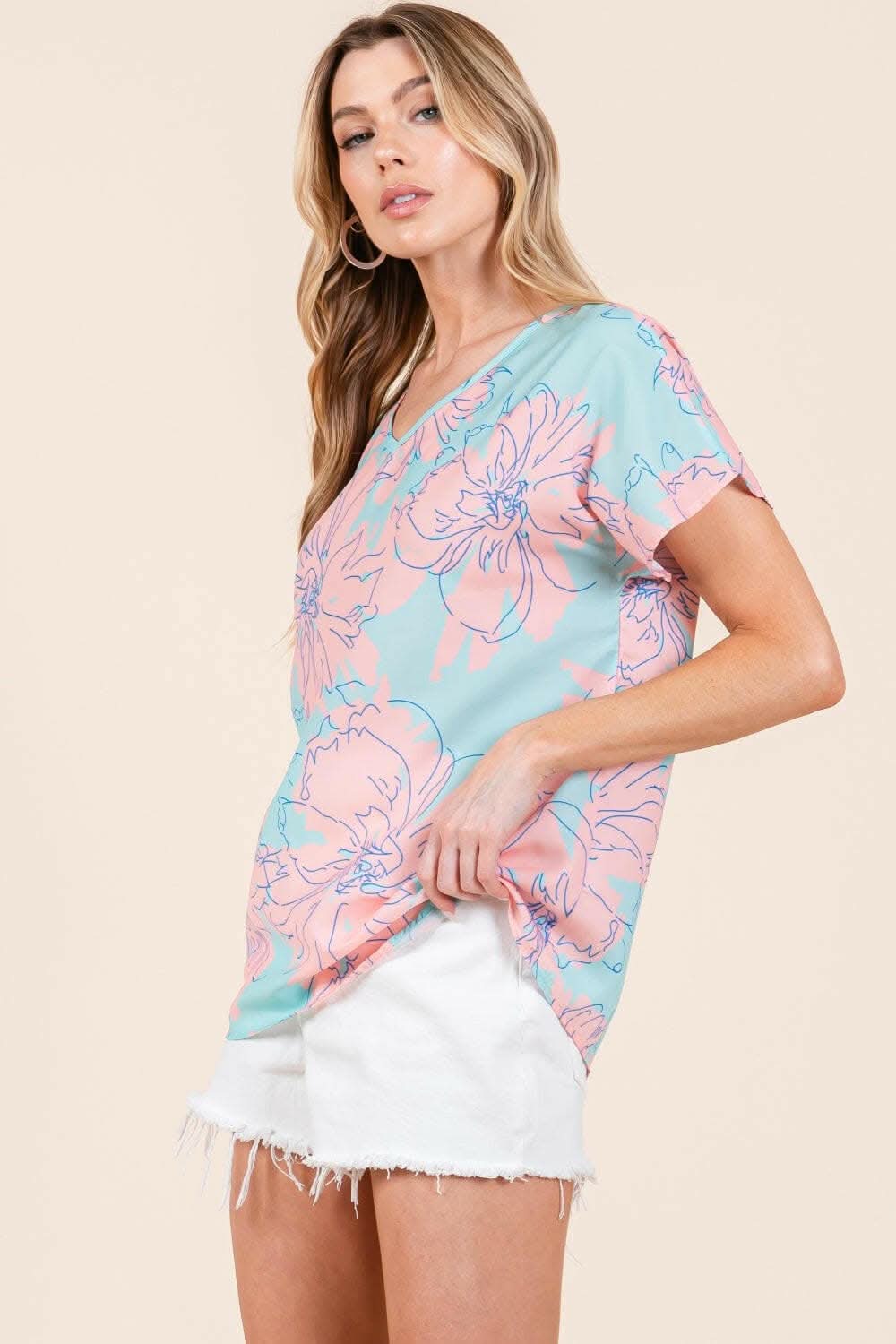 Floral Whimsy Short Sleeve Tee