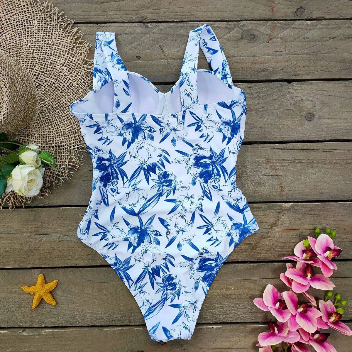 Premium Surf Girlie One Piece Swimsuit for Summer Beach Fun