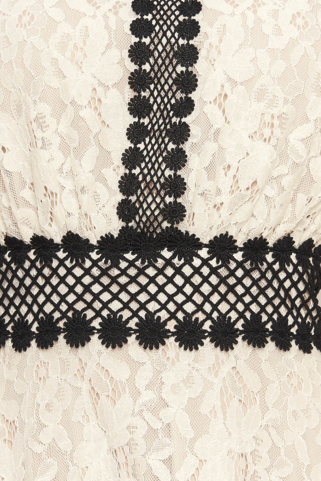 PETITE LUNE WOVEN LACE MIDI DRESS