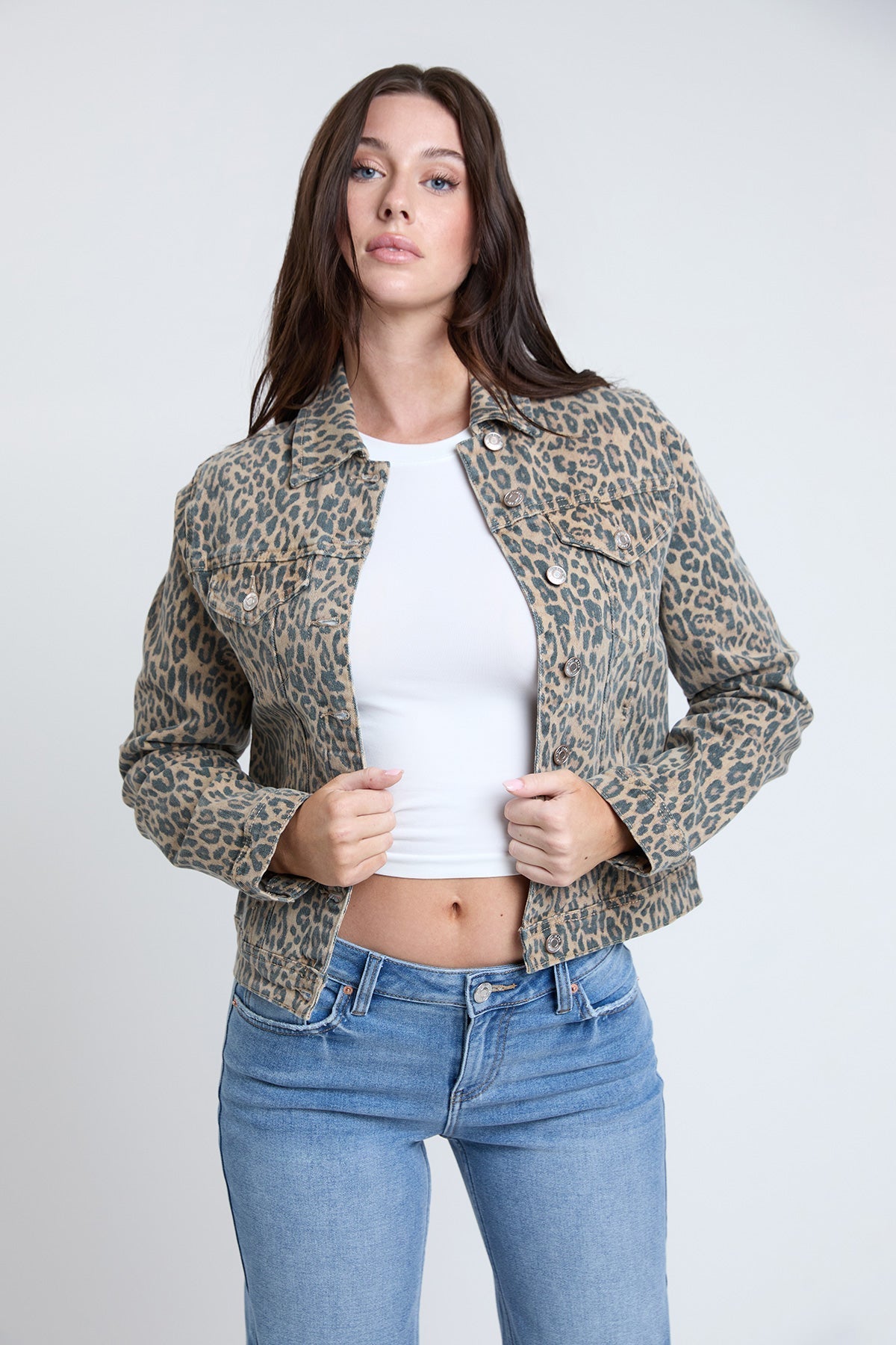 Women's Bull Denim Mid Length Jacket