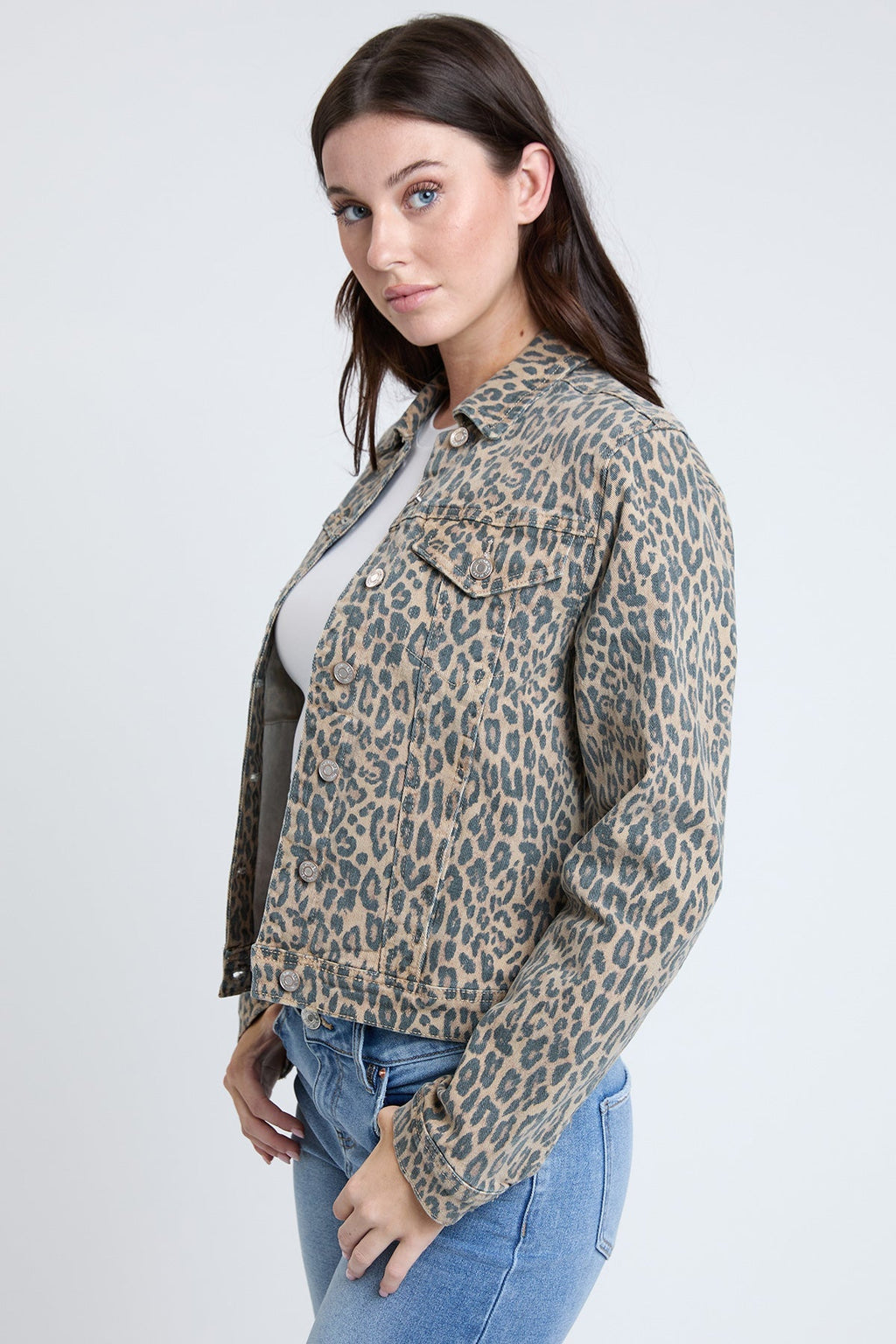 Women's Bull Denim Mid Length Jacket