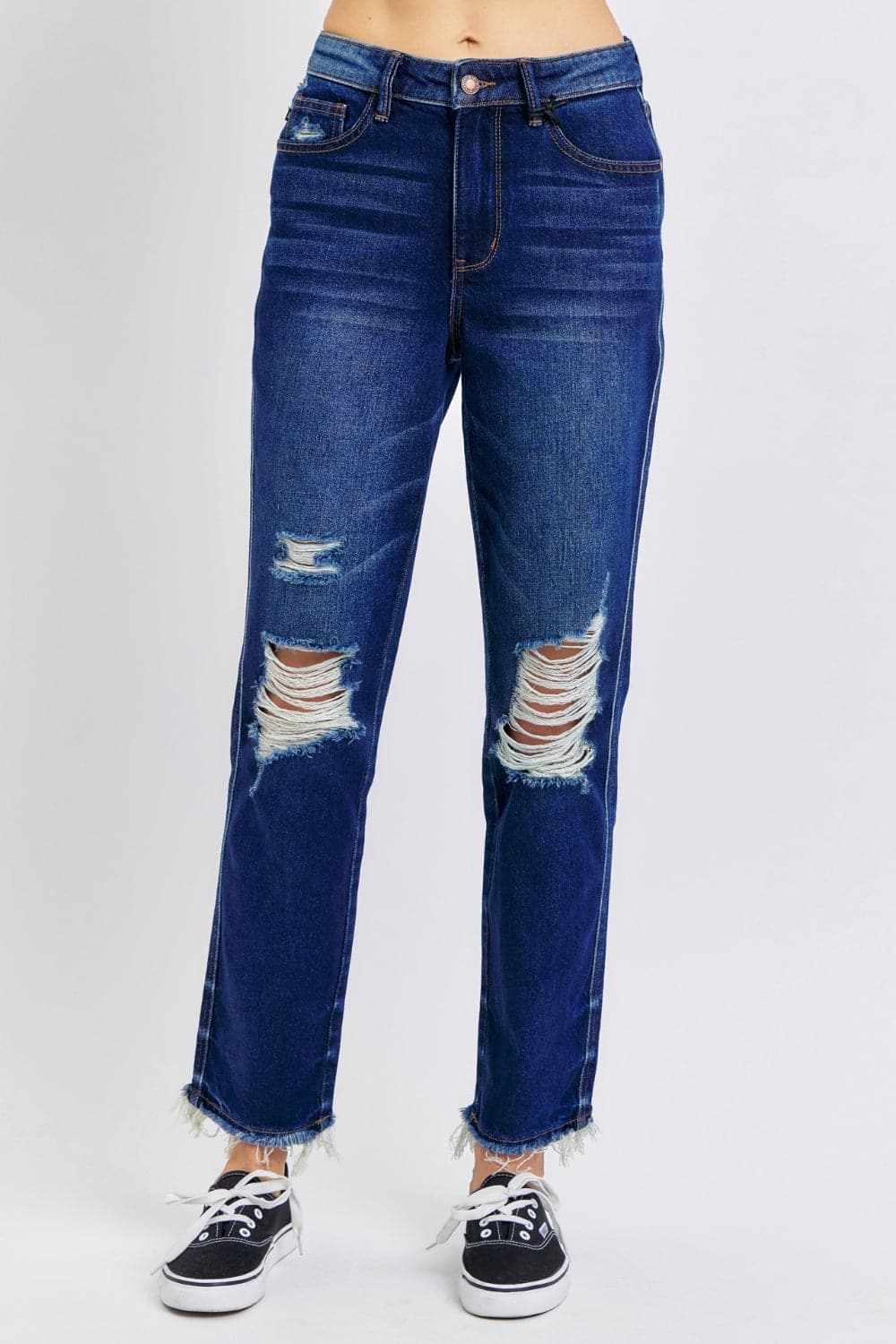 Premium Judy Blue high waist straight jeans