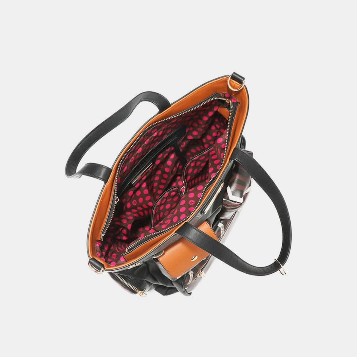 Nicole Lee geometric tote bag