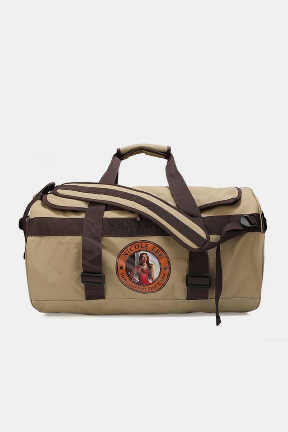 Nicole Lee oversized travel duffel